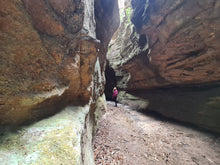 Load image into Gallery viewer, Saturday 15 June  | Dry Canyon and Glow Worm Tunnel | Explore two epic locations in Wollemi Gardens of Stone Blue Mountains | 4x4 tour
