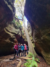 Load image into Gallery viewer, Saturday 1 August | Dry Canyon and Glow Worm Tunnel | Explore two epic locations in Wollemi Gardens of Stone Blue Mountains | 4x4 tour
