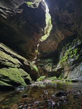 Load image into Gallery viewer, Saturday 1 November | Dumbano x River Caves Canyon, a Walk-Through Tour | Explore two epic locations in Wollemi Gardens of Stone Blue Mountains | 4x4 secret location