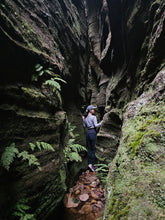 Load image into Gallery viewer, Saturday 1 November | Dumbano x River Caves Canyon, a Walk-Through Tour | Explore two epic locations in Wollemi Gardens of Stone Blue Mountains | 4x4 secret location