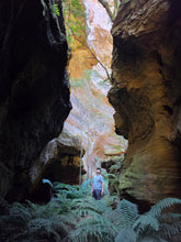 Load image into Gallery viewer, Saturday 28 November | Dumbano x River Caves Canyon, a Walk-Through Tour | Explore two epic locations in Wollemi Gardens of Stone Blue Mountains | 4x4 secret location