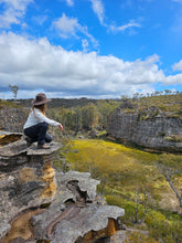 Load image into Gallery viewer, Sunday 21 June | Gooch's Crater and Billabong Canyon | Explore two epic locations in Wollemi Gardens of Stone Blue Mountains | 4x4 Tour
