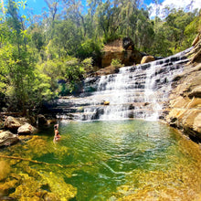 Load image into Gallery viewer, Saturday 24 October | Victoria Falls and Silver Cascades | Waratahs, Mountain Swimming and Waterfall Photos
